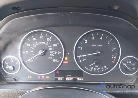 2013 BMW 328 Xi Sulev from USA, damaged, VIN WBA3B5G58DNS02841